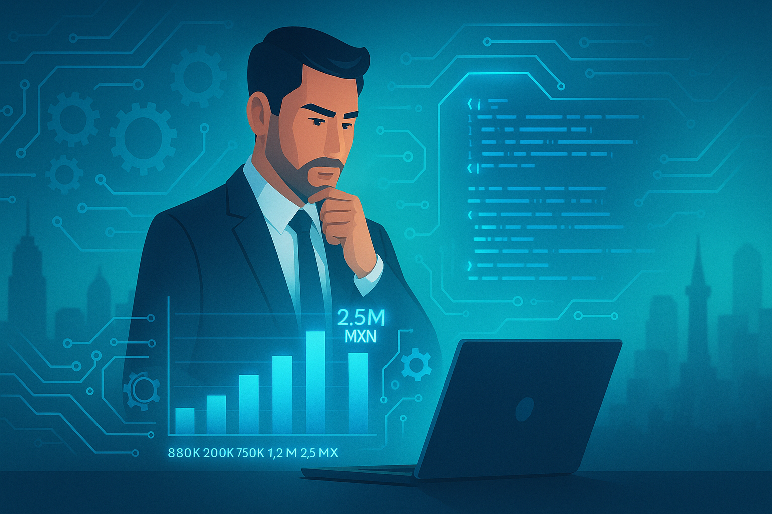 ¿Cuánto cuesta desarrollar software empresarial en México en 2026?