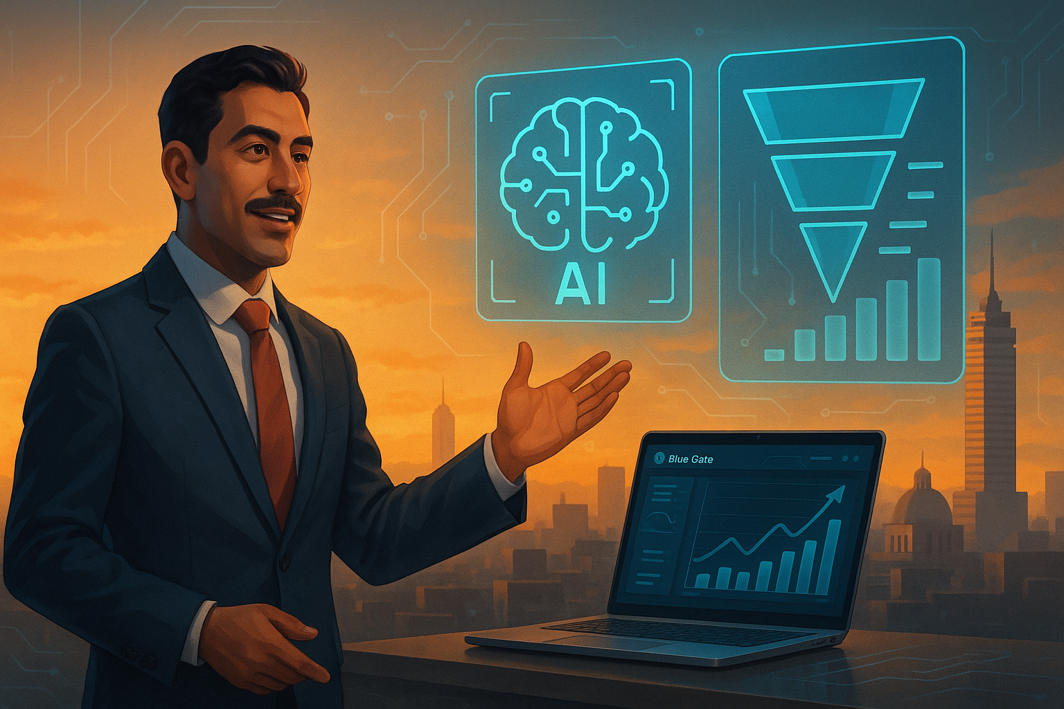 Plataforma SaaS Ventas B2B México: Automatiza tu Prospección con IA