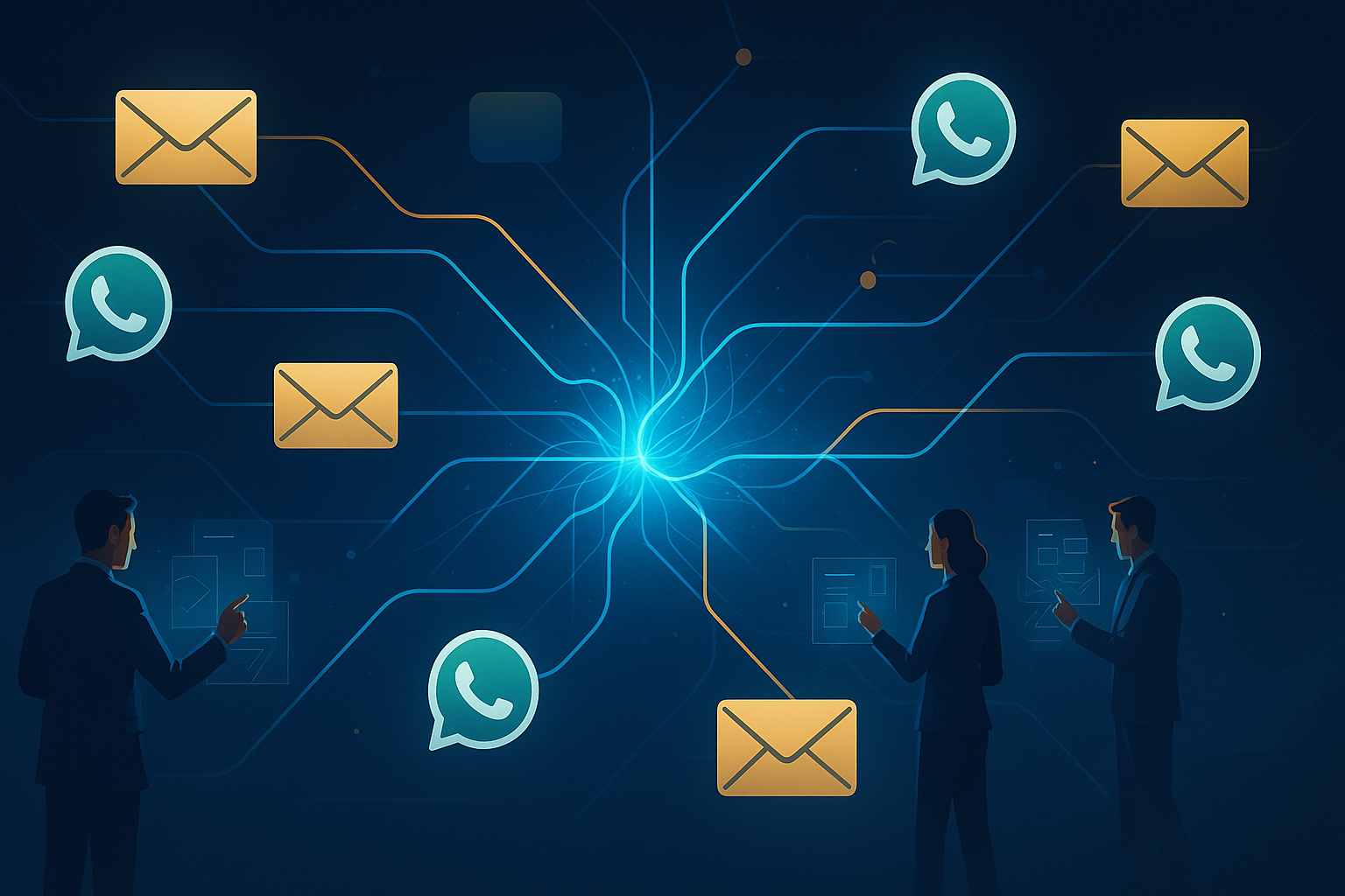 Plataforma Multicanal Email y WhatsApp para Ventas Empresariales